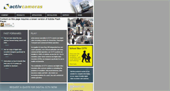 Desktop Screenshot of activcameras.com